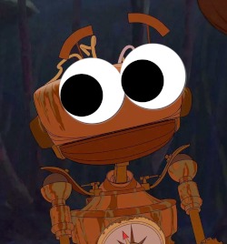 an image of B.E.N the robot from the Disney film Treasure Planet