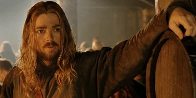 An image of Eomer from the Lord of the Rings films.