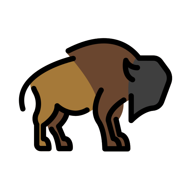 probably a buffalo emoji